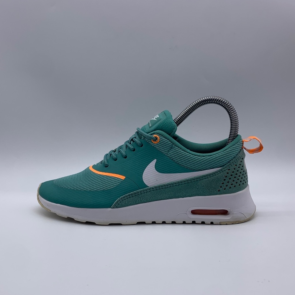 Nike Air Max Thea Teal Orange Running Shoes 599409-302 Women’s Sz 6 - Picture 9 of 10